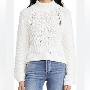 Free People sweetheart mock neck sweater